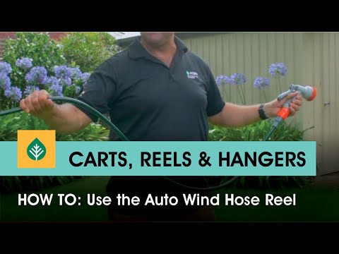 How to: Use the Auto Wind Hose Reel