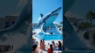 Download lagu 'Mega Shark’s Heroic Rescue: From Pool Giant to Flood Savior!' #megashark #dolphin mp3