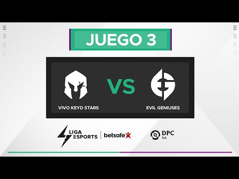 Vivo Keyd Stars vs Evil Geniuses - Juego 3 DPC 2023 SA Winter Tour División I