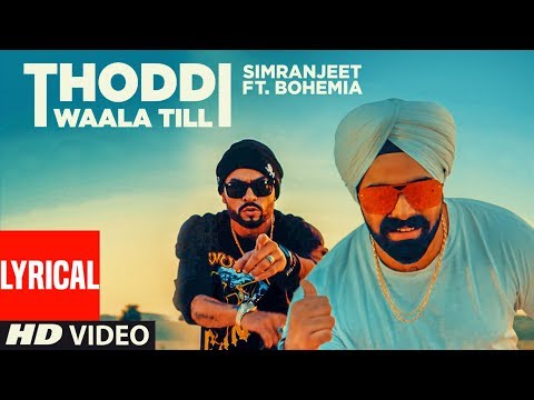 Thoddi Waala Till (Lyrical) — watch video