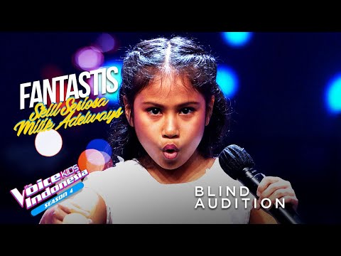 Adelways Lay - The Magic Flute | Blind Auditions | The Voice Kids Indonesia Season 4 GTV 2021