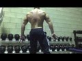 Zac Dean Teenage bodybuilder - training some back