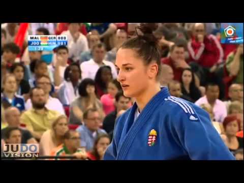 Judo European Championships 2013: Luise MALZAHN (GER) - Abigel JOO (HUN) Bronze [-78kg]