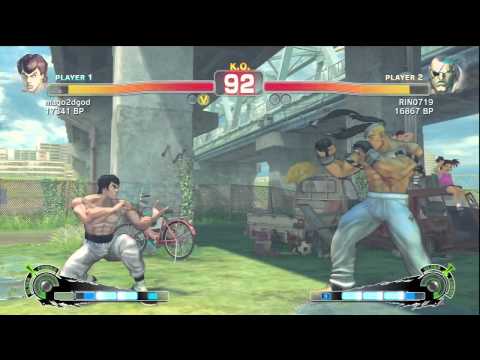 SSF4: Mago (Fei Long) VS RIN0719 (Sagat)