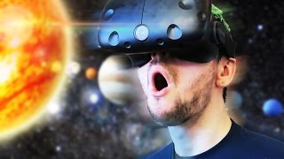 TRAVEL THROUGH SPACE! | The Lab #2 (HTC Vive Virtual Reality)