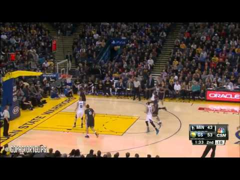 Stephen Curry and Klay Thompson Full Highlights 46 Pts Timberwolves vs Warriors Dec 27, 2014 N