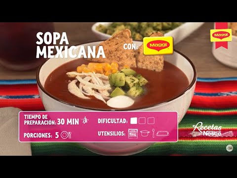 Para toda la familia: rica receta de sopa mexicana de tomate