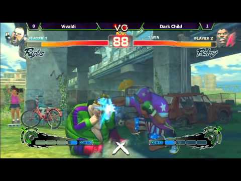 Xanadu Monthly - Vivaldi (Rufus) Vs. Dark Child (Balrog) - LQF - SFIV AE