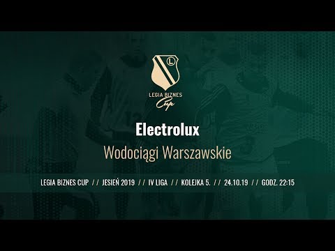 Skrót spotkania Electrolux - Wodociągi Warszawskie ( Legia Biznes Cup Jesień 2019 )