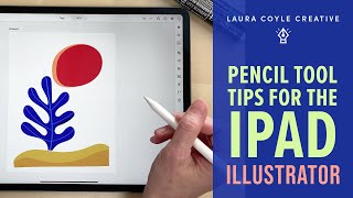 Using the Pencil Tool in Adobe Illustrator on the iPad