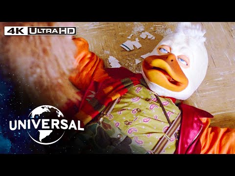 Thumbnail of the video: Howard the Duck | Quack Fu & Telekinesis at Joe Roma's Cajun Sushi Diner in 4K HDR