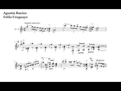 A. Barrios. Estilo Uruguayo