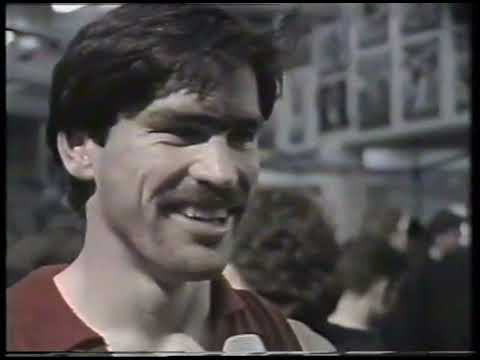 Sean Wight Interview - 1987 - Melbourne v North Melbourne - Elimination Final - Post Match