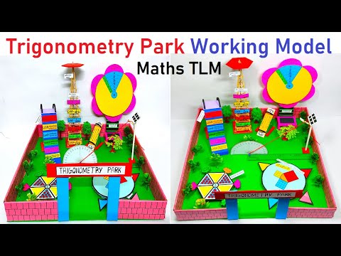 maths park working model diy maths project howtofunda craftpiller