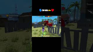 Her Voice 🩷 + Gameplay #freefire #headshorts #gaming #hervoice #fyd