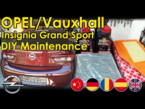 Opel Vauxhall Insignia B Grand Sport Service Oil Change Filter Air Pollen Cabin