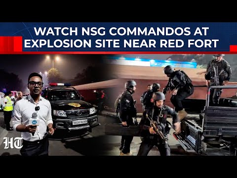 Explosion Near Red Fort: NSG Commandos, Bomb Disposal Equipment At Site | HT Ground Report