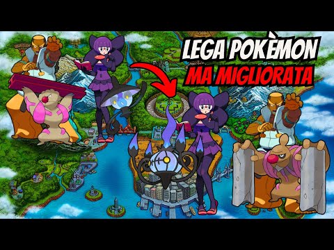 LEGA POKÉMON di UNIMA ma MIGLIORATA (pokémon nero 2 e bianco 2)
