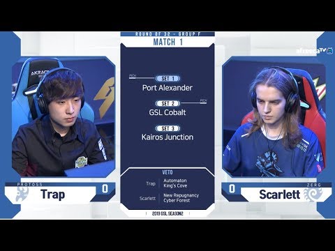 [2019 GSL S2] Ro.32 Group F Match1 Trap vs Scarlett