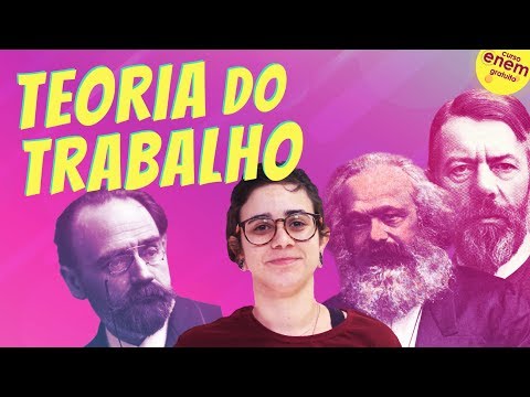 LABOR THEORY: DURKHEIM, MARX AND WEBER | Sociology Enem Summary. Anna Amorim