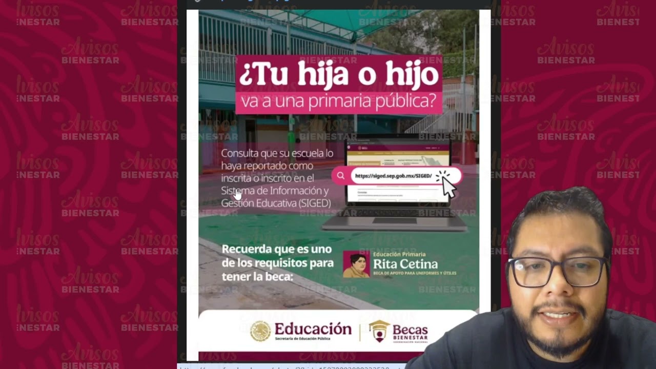registro a la beca Rita Cetina Gutiérrez ya inició checa si apareces en el padrón revisa en el SIGED