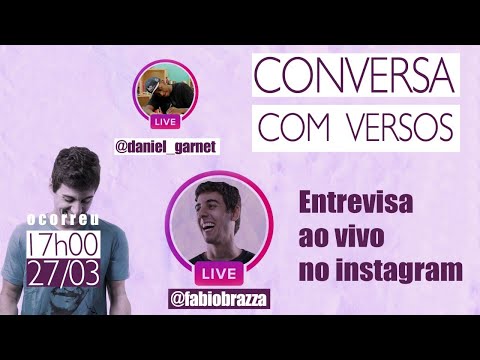 Fabio Brazza no CONVERSAS COM VERSOS com Consultor de Rima