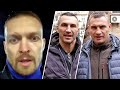 OLEKSANDR USYK & THE KLITSCHKOS REACT TO RUSSIAN INVASION OF UKRAINE AS FIGHTERS CALL FOR PEACE