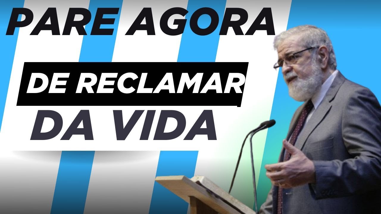 PARE AGORA DE RECLAMAR!!! Pregação - Augustus Nicodemus Ex16
