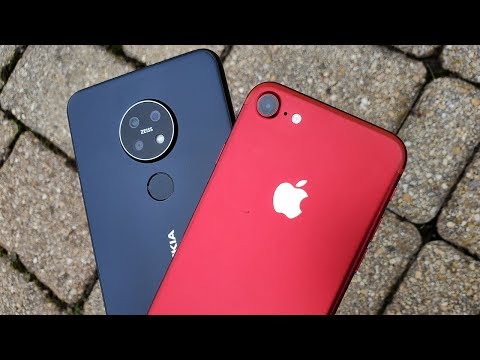 Nokia 7.2 vs Iphone 7 Gaming Comparison