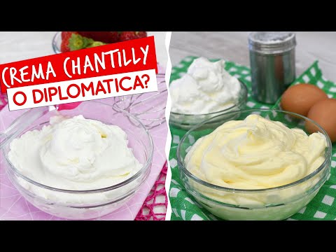 What's the difference between Chantilly cream and diplomatica cream? And what about Italian Chant...