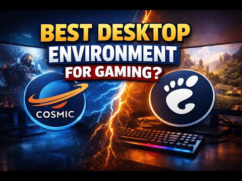 Linux Desktop Environments: GNOME vs COSMIC for Gaming Performance
