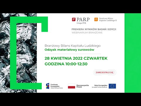 BBKL II - branża odzysku materiałowego surowców. Premiera wyników badań I edycji