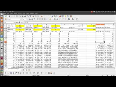 PID step 1 - Proportional only control.