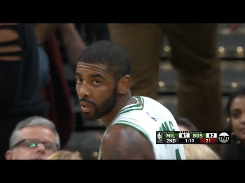 Kyrie Irving FULL highlights vs Bucks - 15 straight points! - 28 pts, 7 ast, 6 3's, 2 blk, 1 stl