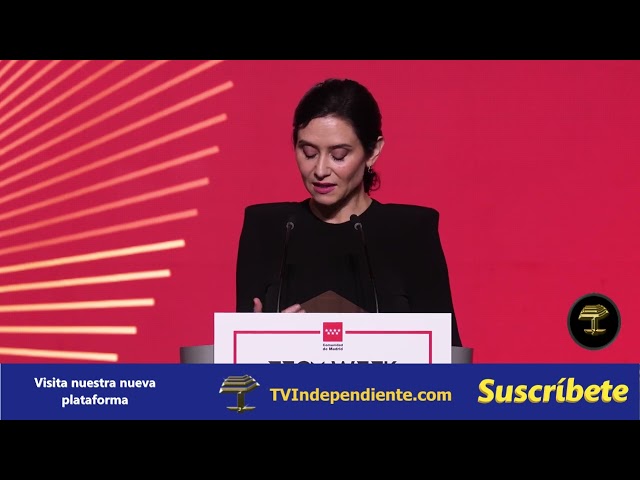 Isabel Díaz Ayuso en la Semana Europea de la Tecnología Madrid Tech Show