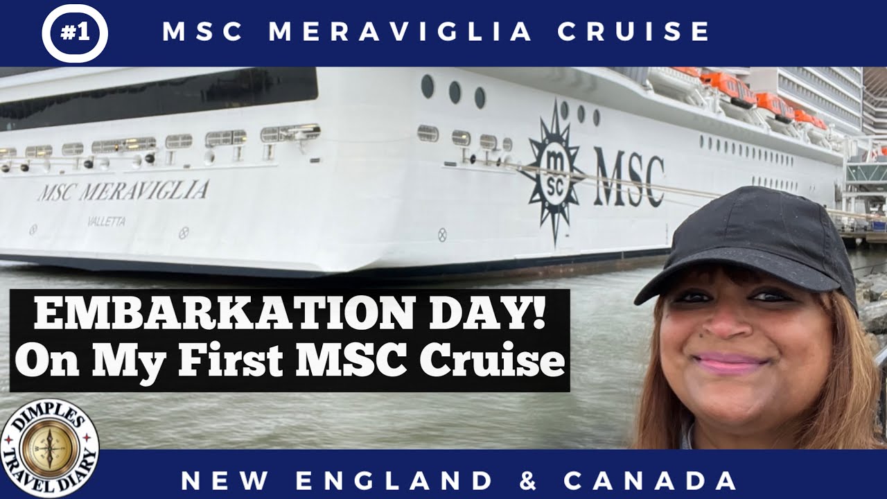 MSC MERAVIGLIA 2024: Day 1 | Embarkation Day On My First MSC Cruise!