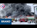 Grote brand in Intratuin Lisse - OMROEP WEST