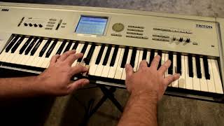A Letter to Elise, by The Cure, synth keys play along cover tutorial