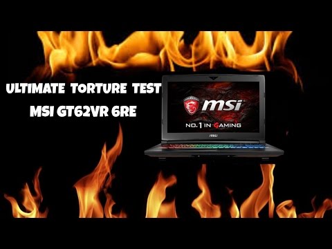 MSI GT62VR 6RE - ULTIMATE TEST. 3440x1440 GAMING and TEMPS