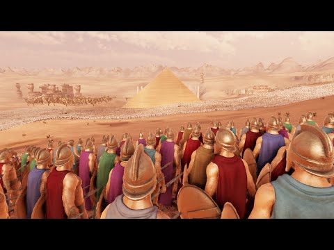150,000 SPARTAN VS 150,000 EGYPTIAN - Ultimate Epic Battle Simulator 2