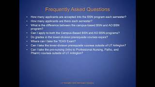 BSN Part 5: FAQ