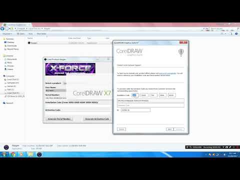 How to install CorelDRAW Graphics Suite X7