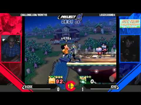 WDW - X420X (Ness) Vs. JCVD (Sheik) LR4 - Project M 3.6 Beta