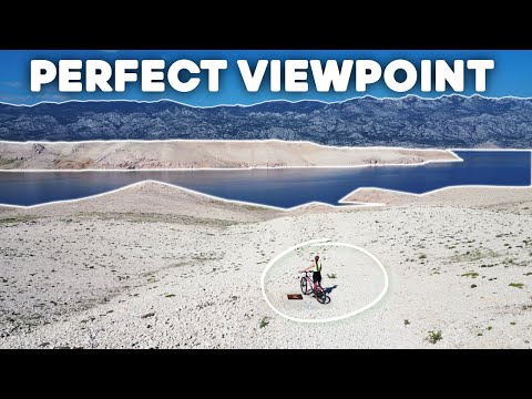 Most amazing viewpoint PAŠKA VRATA on the island of PAG, CROATIA | Cycling with Bikademy Pag Study