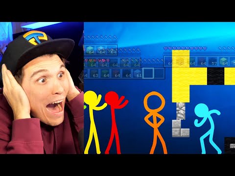 Paluten REAGIERT auf Animation vs. Minecraft 2.0 - Der Bauwettberwerb