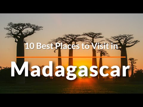 10 Top Tourist Attractions in Madagascar | Travel Video | SKY Travel