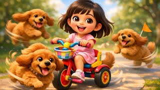 Download lagu Kring-Kring Ada Sepeda 🚲  -  Heli Guk Guk Guk 🦮 | Lagu Anak Indonesia Populer mp3