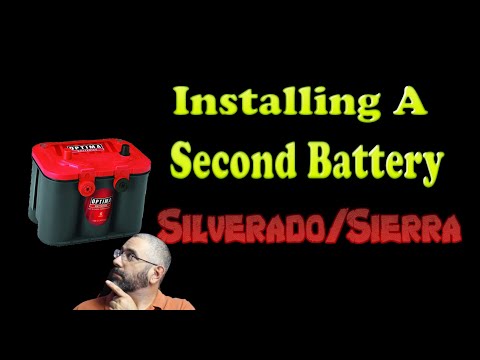 Installing a second battery in Silverado/Sierra Part II