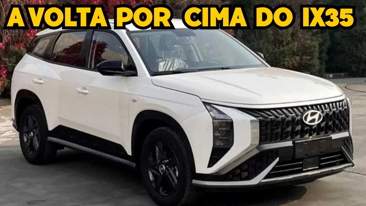 🚨 HYUNDAI MUFASA 2025: CHEGA PARA ENFRENTAR O COROLLA CROSS E O COMPASS 🚨