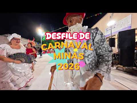 Desfile de Carnaval en la Ciudad de Minas Lavalleja 2026